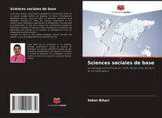 Sciences sociales de base kitap kapağı