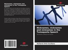 Buchcover von Nicknames, nicknames and nicknames in the Tumaqueña Speech