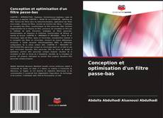 Capa do livro de Conception et optimisation d'un filtre passe-bas 