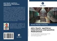 Capa do livro de John Rawls' egalitärer Liberalismus und positive Maßnahmen 