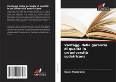 Buchcover von Vantaggi della garanzia di qualità in un'università sudafricana