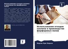 Capa do livro de Использование отходов каолина в производстве фарфоровых полов 