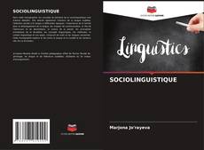 SOCIOLINGUISTIQUE kitap kapağı