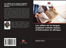 Capa do livro de Les effets de la langue anglaise comme moyen d'instruction en Afrique 