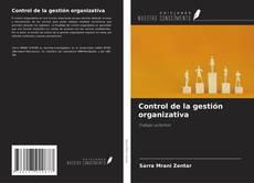 Couverture de Control de la gestión organizativa