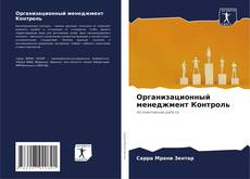 Организационный менеджмент Контроль kitap kapağı