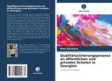 Buchcover von Qualitätssicherungsprozess an öffentlichen und privaten Schulen in Georgien