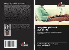 Buchcover von Bloggare per fare pubblicità