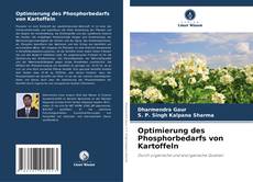 Capa do livro de Optimierung des Phosphorbedarfs von Kartoffeln 