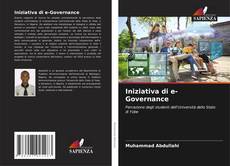 Buchcover von Iniziativa di e-Governance