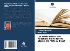 Capa do livro de Die Wirksamkeit von Kausticks beim Berom-Stamm im Plateau-Staat 