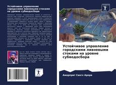 Capa do livro de Устойчивое управление городскими ливневыми стоками на уровне субводосбора 