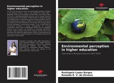 Copertina di Environmental perception in higher education