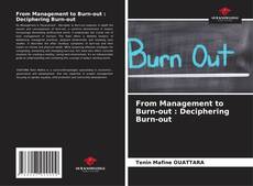 Buchcover von From Management to Burn-out : Deciphering Burn-out
