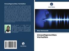 Buchcover von Umweltgerechtes Verhalten