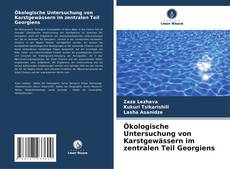 Capa do livro de Ökologische Untersuchung von Karstgewässern im zentralen Teil Georgiens 