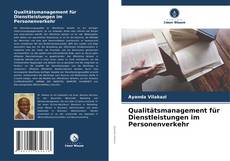 Buchcover von Qualitätsmanagement für Dienstleistungen im Personenverkehr