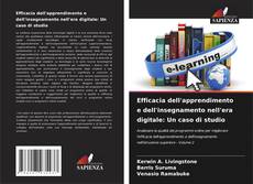 Buchcover von Efficacia dell'apprendimento e dell'insegnamento nell'era digitale: Un caso di studio