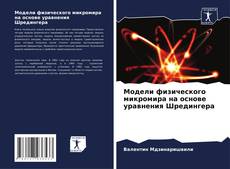 Buchcover von Модели физического микромира на основе уравнения Шредингера