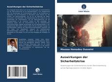 Capa do livro de Auswirkungen der Sicherheitskrise 