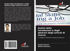 Buchcover von Analisi delle introduzioni e degli abstract degli articoli di ricerca