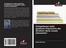 Buchcover von Competenza nella gestione finanziaria dei direttori delle scuole elementari