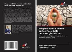 Responsabilità penale ambientale delle persone giuridiche kitap kapağı