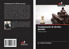 Capa do livro de Fondamenti di diritto penale 