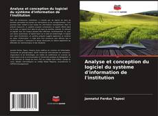 Borítókép a  Analyse et conception du logiciel du système d'information de l'institution - hoz