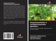 Buchcover von Sequenziamento e caratterizzazione genetica