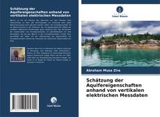 Buchcover von Schätzung der Aquifereigenschaften anhand von vertikalen elektrischen Messdaten