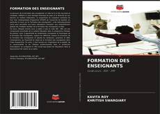 Buchcover von FORMATION DES ENSEIGNANTS