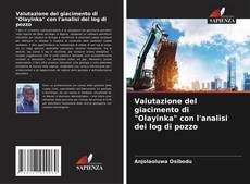 Buchcover von Valutazione del giacimento di "Olayinka" con l'analisi dei log di pozzo