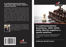 Il costituzionalismo brasiliano, 1891-1934: dalla libertà negativa a quella positiva kitap kapağı