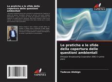 Le pratiche e le sfide della copertura delle questioni ambientali kitap kapağı