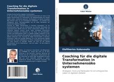 Buchcover von Coaching für die digitale Transformation in Unternehmensöko systemen