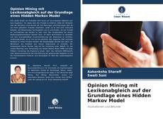 Buchcover von Opinion Mining mit Lexikonabgleich auf der Grundlage eines Hidden Markov Model