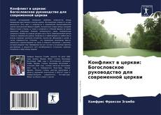 Capa do livro de Конфликт в церкви: Богословское руководство для современной церкви 