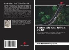 Capa do livro de Sustainable rural tourism model 