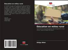 Buchcover von Éducation en milieu rural