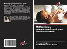 Buchcover von Malformazioni congenite nelle autopsie fetali e neonatali