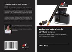 Buchcover von Variazione naturale nella scrittura a mano