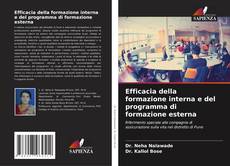 Efficacia della formazione interna e del programma di formazione esterna kitap kapağı