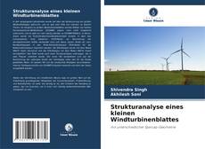 Buchcover von Strukturanalyse eines kleinen Windturbinenblattes