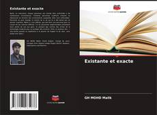 Buchcover von Existante et exacte