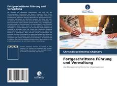 Buchcover von Fortgeschrittene Führung und Verwaltung