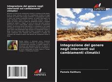 Buchcover von Integrazione del genere negli interventi sui cambiamenti climatici