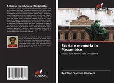 Storia e memoria in Mozambico kitap kapağı