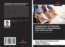 Buchcover von Comparison of thermal behaviour: conventional roof and eco-tile