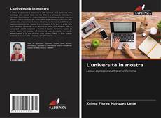 Buchcover von L'università in mostra